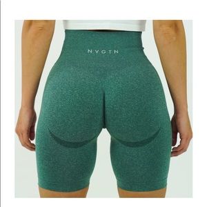 Sold*****NVGTN Forest Green Biker Shorts